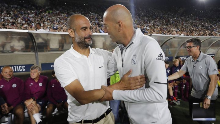 Guardiola and Zidane