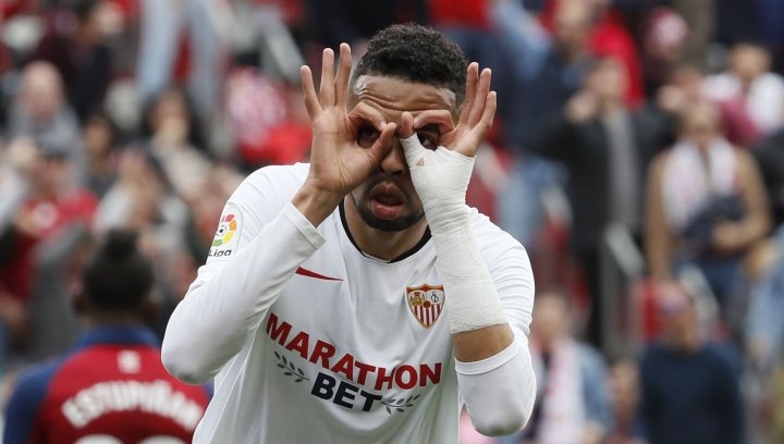 Así celebró En Nesyri el 1-0 a Osasuna