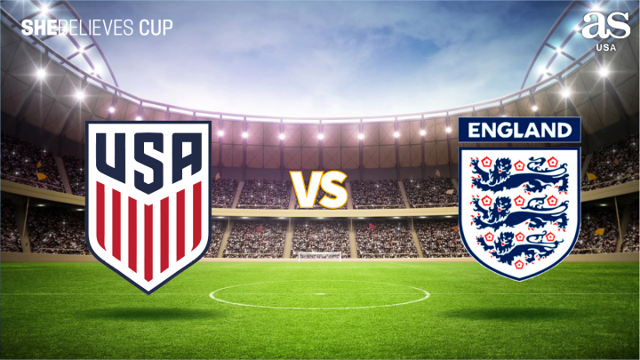 USA vs Inglaterra, She Believes Cup