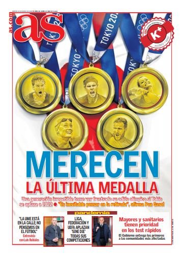 Last Olympic medal