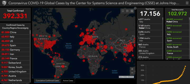Coronavirus en el mundo
