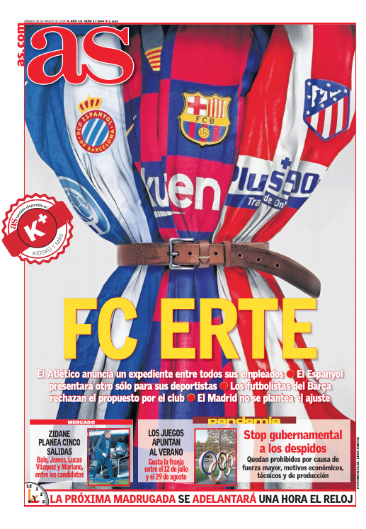 AS front page