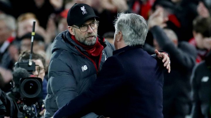 Klopp and Ancelotti