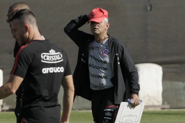 Entrenamiento Selección Chilena