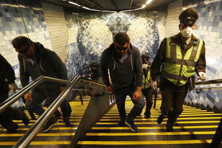 metro mascarillas