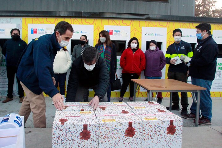 Donación del alcalde de Santiago