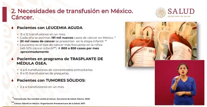 trasfusión de sangre