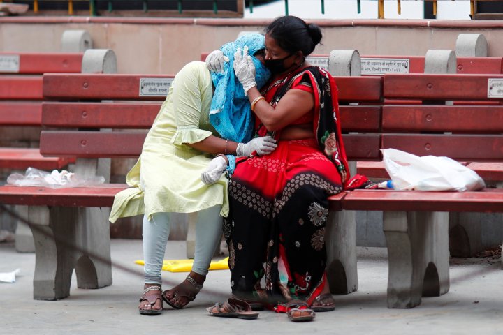 India relatives mourn man's death