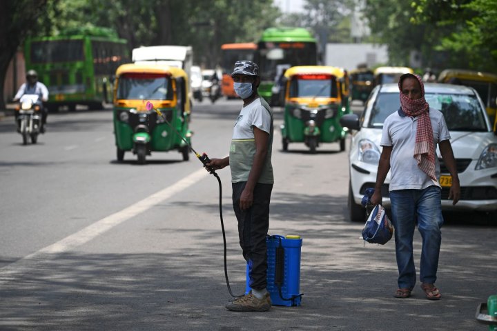 Auto rickshaws disinfectant