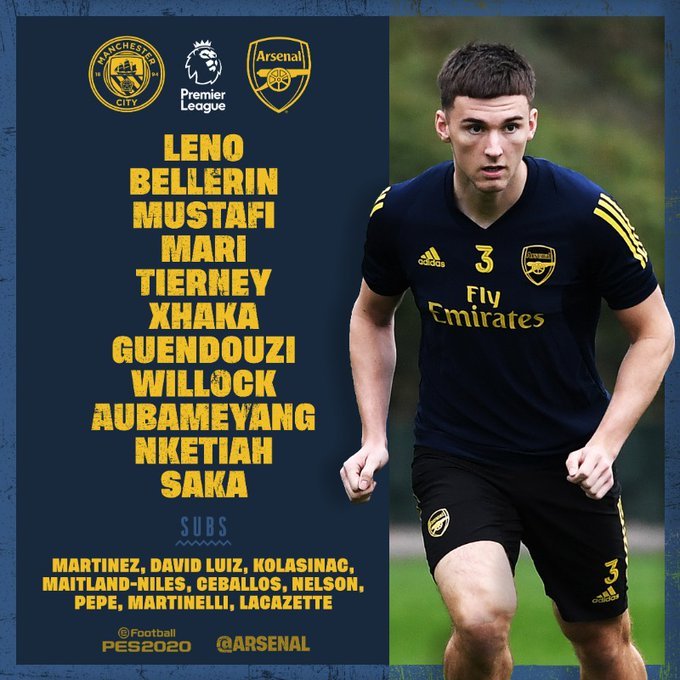 Alineación Arsenal