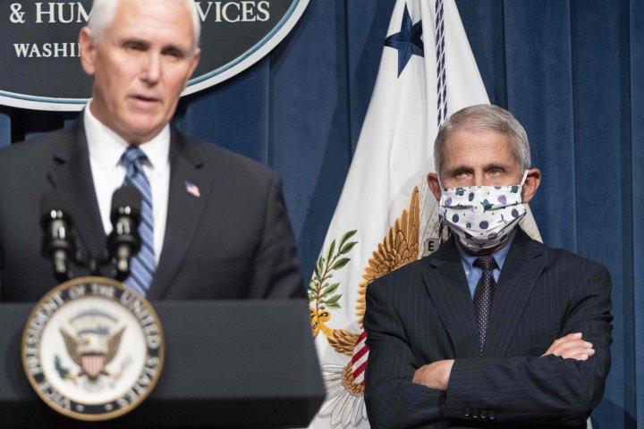 Pence, Fauci