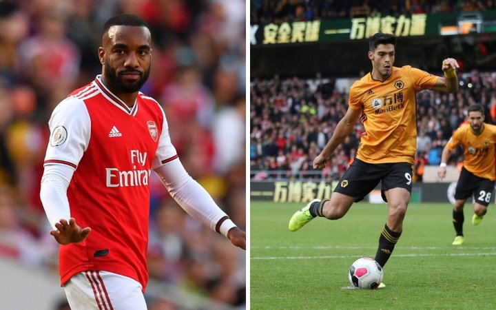 Lacazette y Jiménez