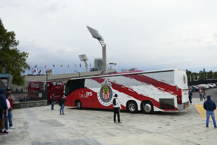 Llegada de Chivas