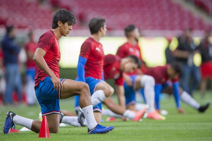 Calentamiento Chivas
