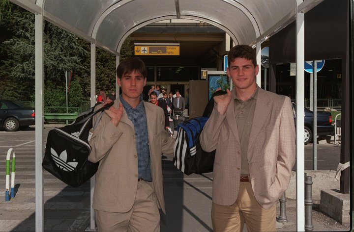 David Aganzo e Iker Casillas