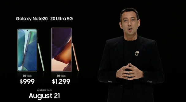 Fecha lanzamiento Samsung Galaxy Note 20 y Note 20 Ultra