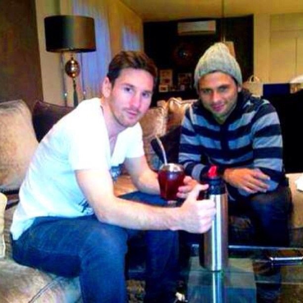 Messi y su primo Biancuchhi