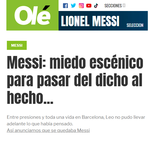 OLÉ