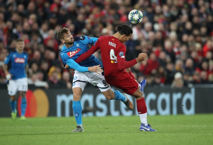 Llorente y Van Dijk.