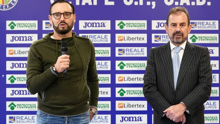 Bordalás y Ángel Torres