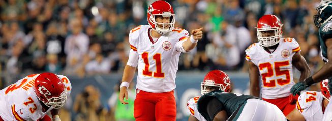 Alex Smith aún no ha mostrado suficiente en los Chiefs