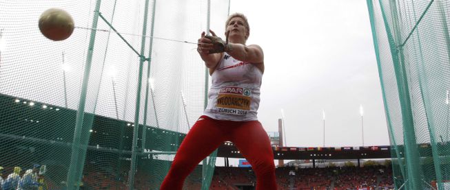 La polaca Wlodarczyk, récord mundial de martillo (79,83 m)