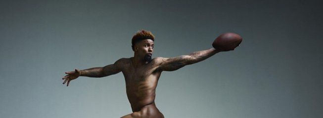 Odell Beckham Jr. luce músculos en el nuevo especial de la ESPN