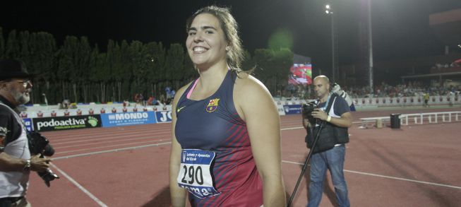Sabina Asenjo, récord español en disco y mínima para Pekín