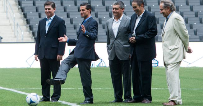 El presidente Peña Nieto inauguró el BBVA un día antes