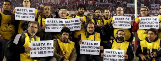Fotógrafos se pronuncian contra la violencia en México