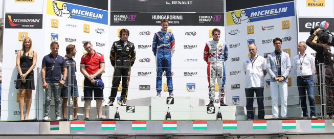 Merhi fue segundo en Hungría tras en novato Orudzhev