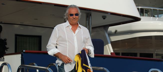 Briatore sentenced to one year and eleven months for his yacht.