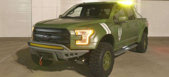 Ford F-150 Halo Sandcat, Master Chief's pick-up truck.