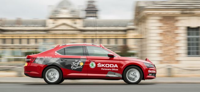 Skoda, vehículo oficial del Tour