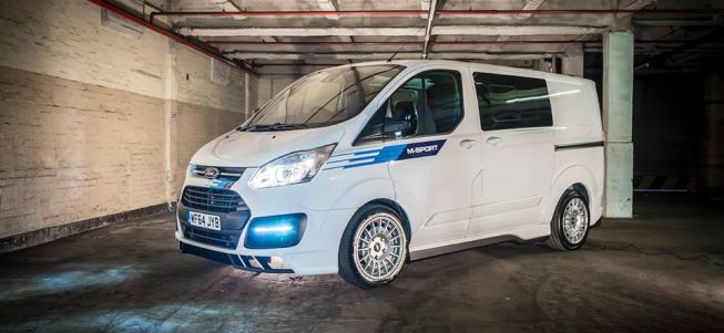 La Ford Transit más deportiva que has visto nunca