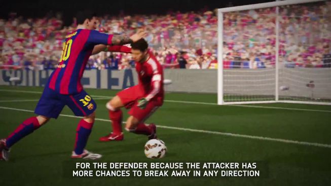 FIFA 16: Messi muestra sus regates sin balón (vídeo)