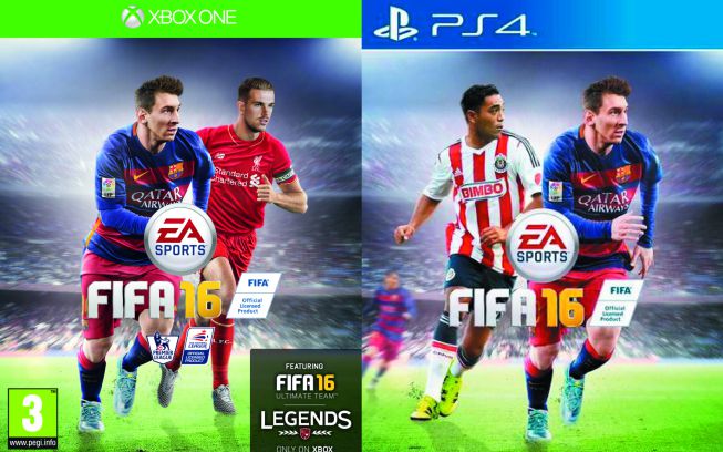 FIFA 16: Jordan Henderson y Marco Fabián, en la portada