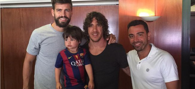 Xavi, Puyol, Piqué y Milán: pasado, presente y futuro Barça