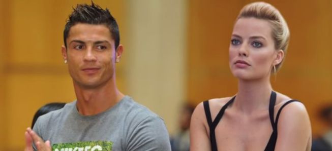 ¿Está Cristiano Ronaldo ligando con Margot Robbie?