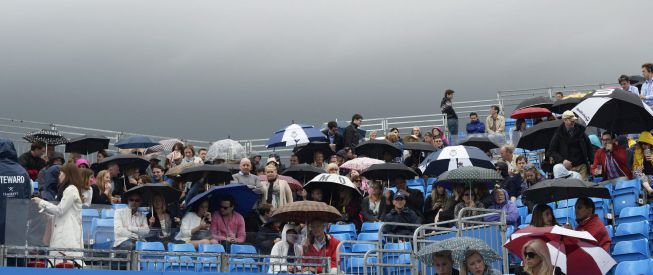La semifinal Murray-Troicki, aplazada por la lluvia