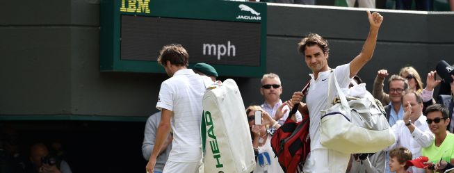 Federer y Murray se verán las caras en las semifinales