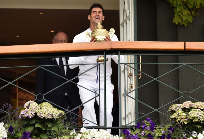 Djokovic recibe 2,6 millones de euros por ganar Wimbledon