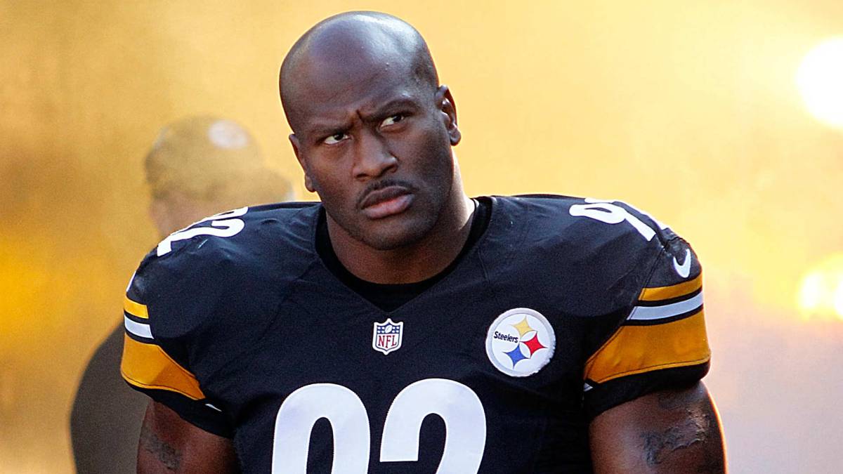 James Harrison became a free agent.