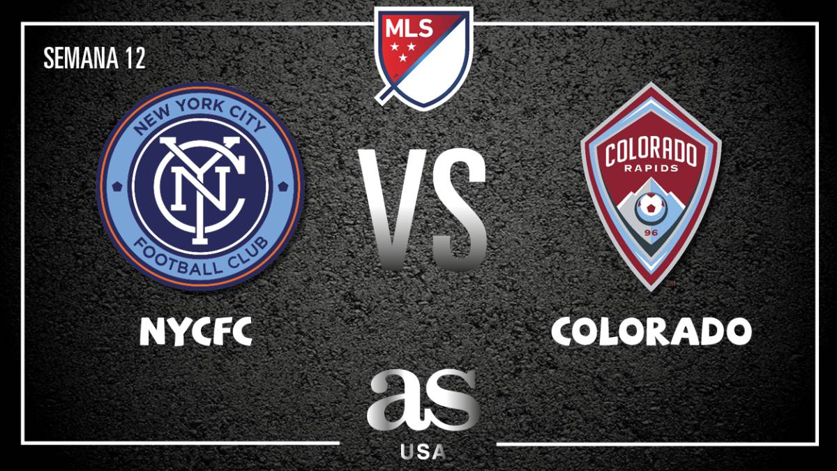 NYCFC vs Colorado Rapids partido en vivo: MLS, en directo