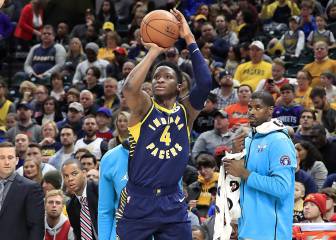 Los Pacers de Oladipo ganan y mantienen la estela de Toronto