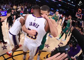 Los Lakers sobreviven a Tatum (41), los Celtics y la polémica