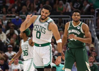 Una noche de leyenda de Tatum mantiene con vida a los Celtics thumbnail