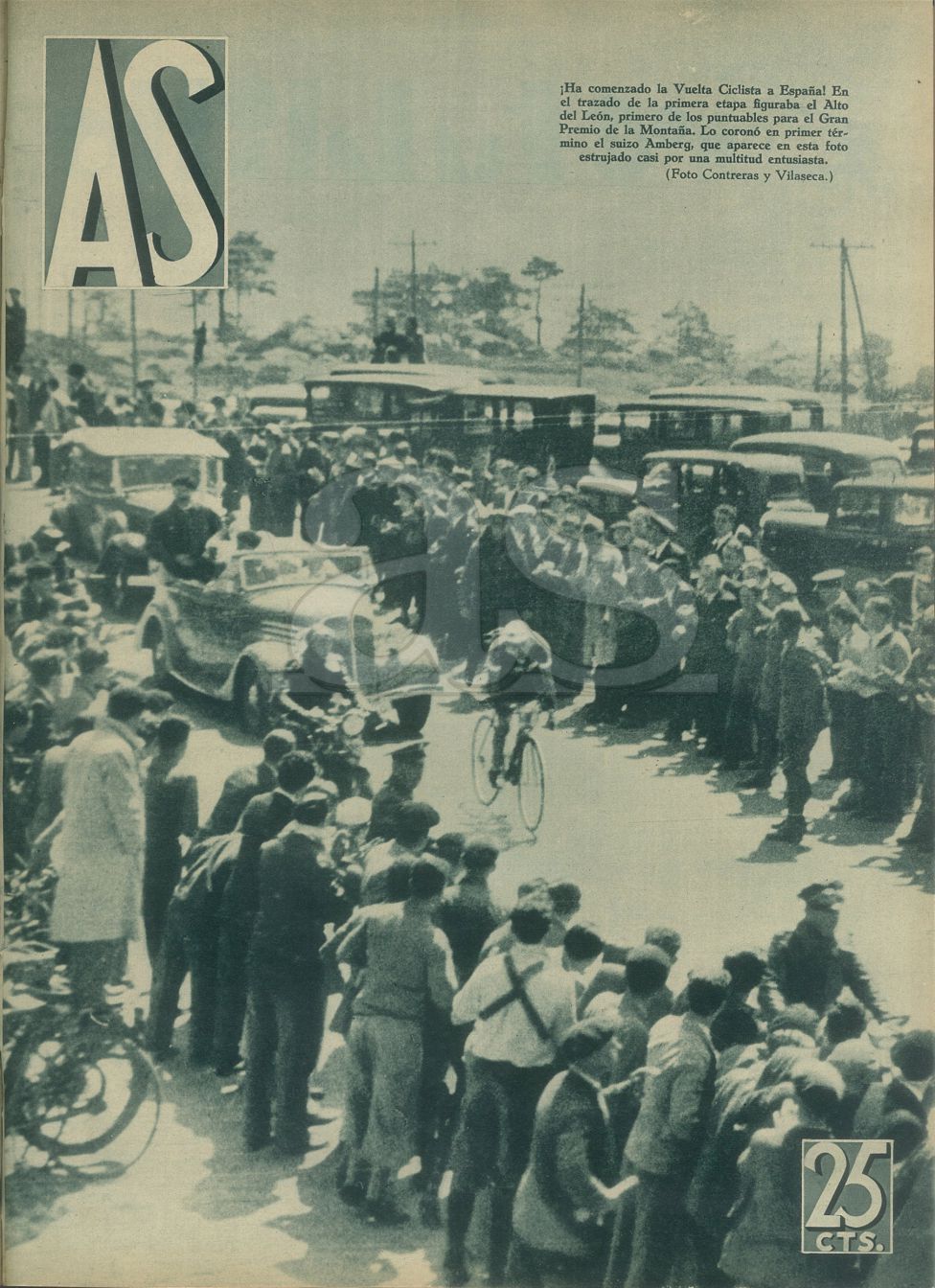 Así contó AS la primera Vuelta a España de 1935 - AS.com