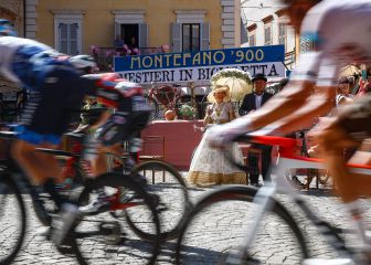 Victoria de Girmay en la décima etapa del Giro