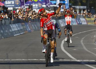homas De Gendt en el Giro de Italia